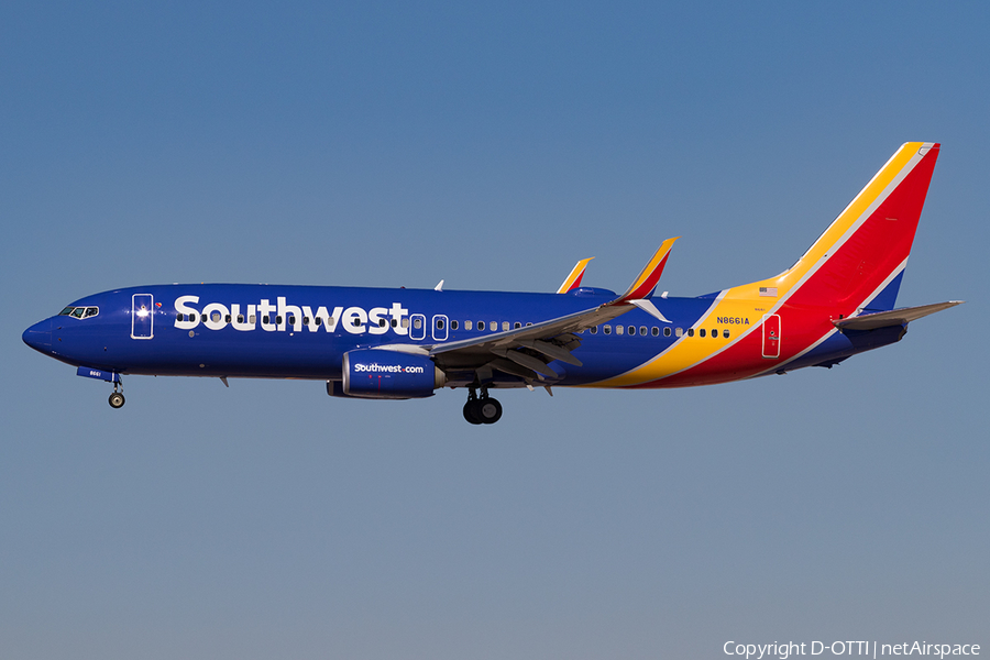 Southwest Airlines Boeing 737-8H4 (N8661A) | Photo 136538