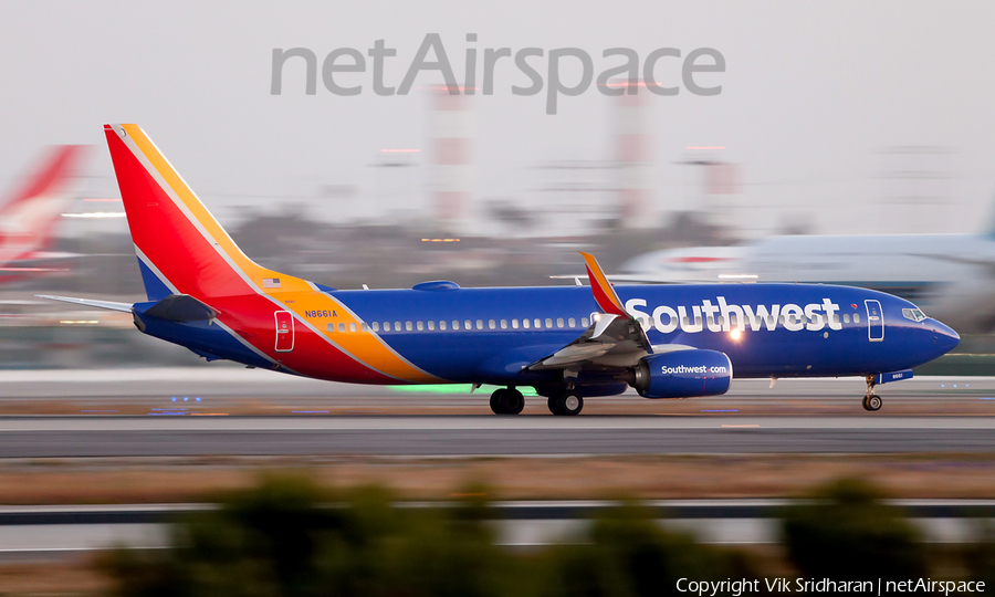 Southwest Airlines Boeing 737-8H4 (N8661A) | Photo 107037