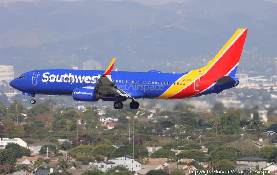 Southwest Airlines Boeing 737-8H4 (N8661A) | Photo 615437