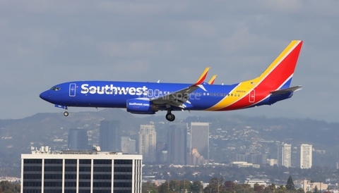 Southwest Airlines Boeing 737-8H4 (N8661A) at  Los Angeles - International, United States