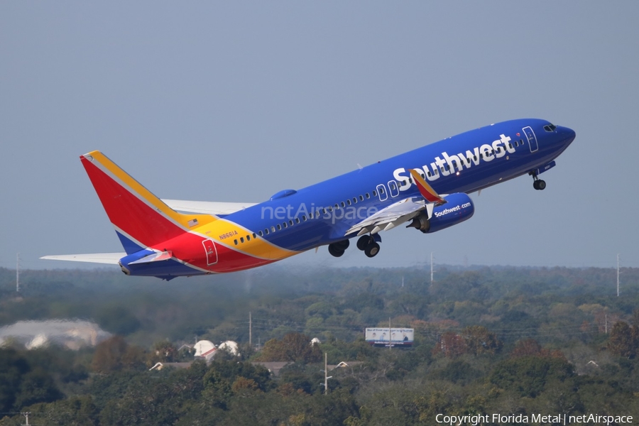 Southwest Airlines Boeing 737-8H4 (N8661A) | Photo 299888