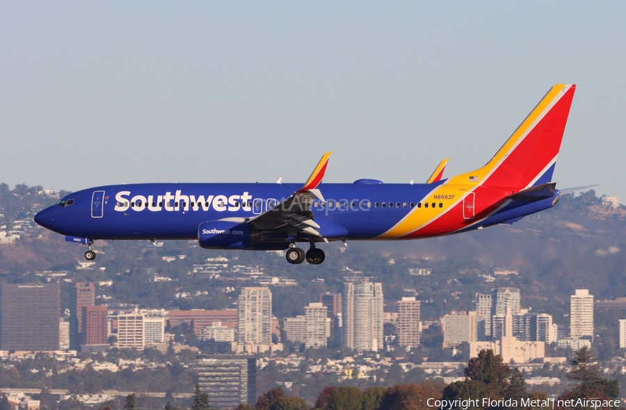 Southwest Airlines Boeing 737-8H4 (N8662F) | Photo 679695