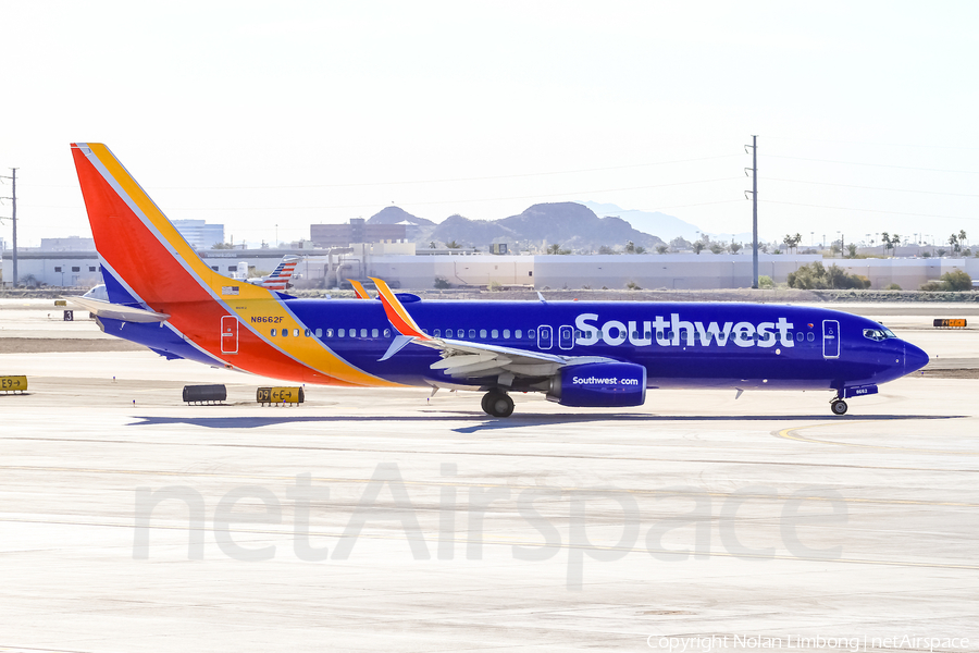 Southwest Airlines Boeing 737-8H4 (N8662F) | Photo 439507