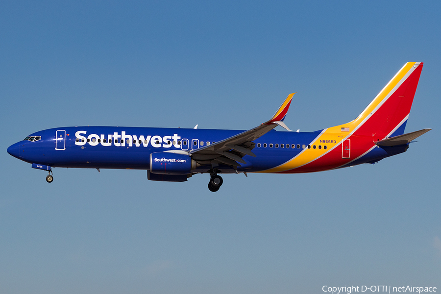 Southwest Airlines Boeing 737-8H4 (N8665D) | Photo 141497