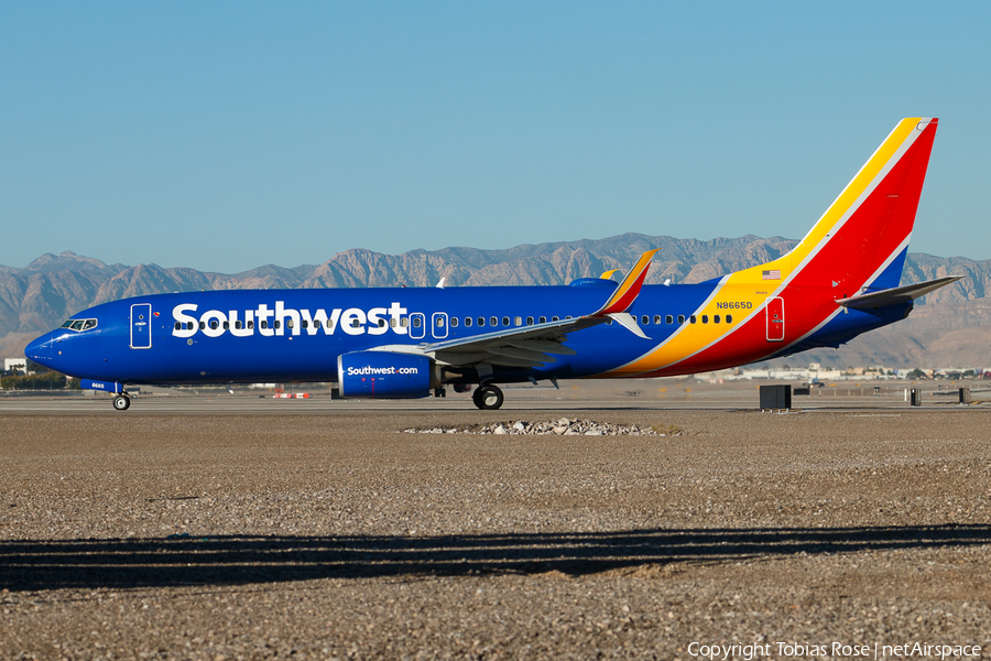 Southwest Airlines Boeing 737-8H4 (N8665D) | Photo 331928