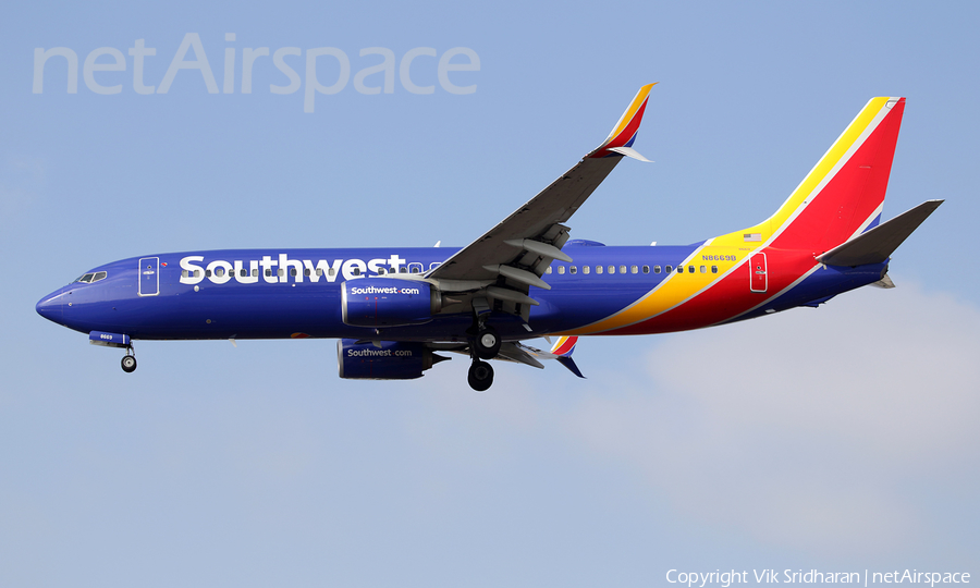 Southwest Airlines Boeing 737-8H4 (N8669B) | Photo 199042