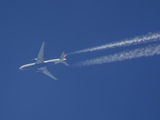 Delta Air Lines Boeing 777-232(ER) (N866DA) at  In Flight, Slovenia
