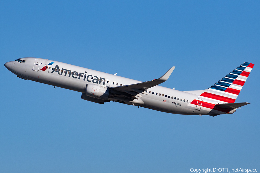 American Airlines Boeing 737-823 (N866NN) | Photo 542186