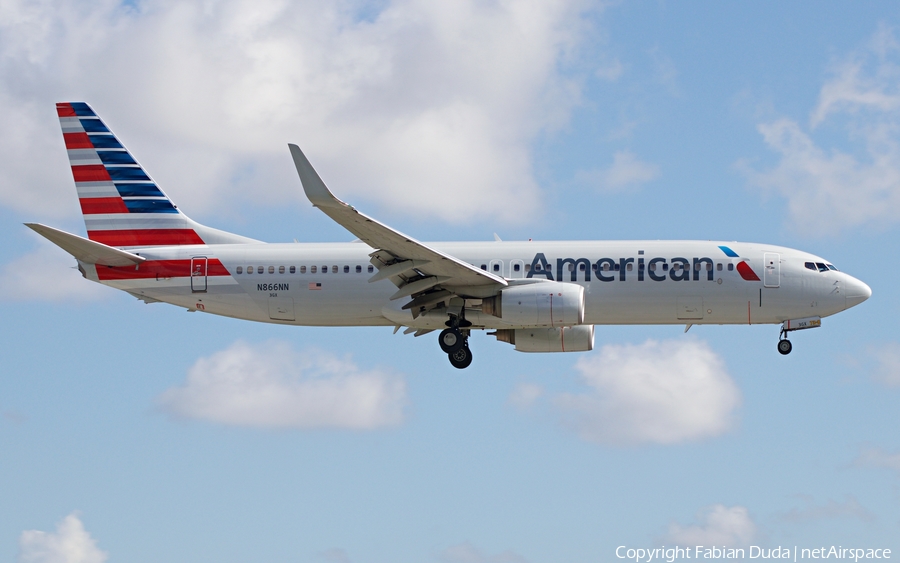 American Airlines Boeing 737-823 (N866NN) | Photo 330197