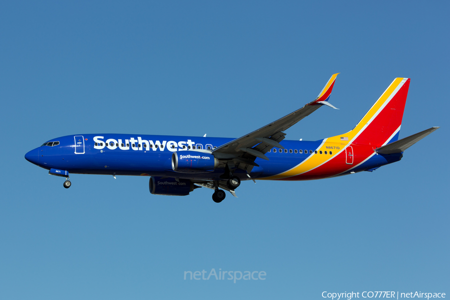 Southwest Airlines Boeing 737-8H4 (N8671D) | Photo 104507