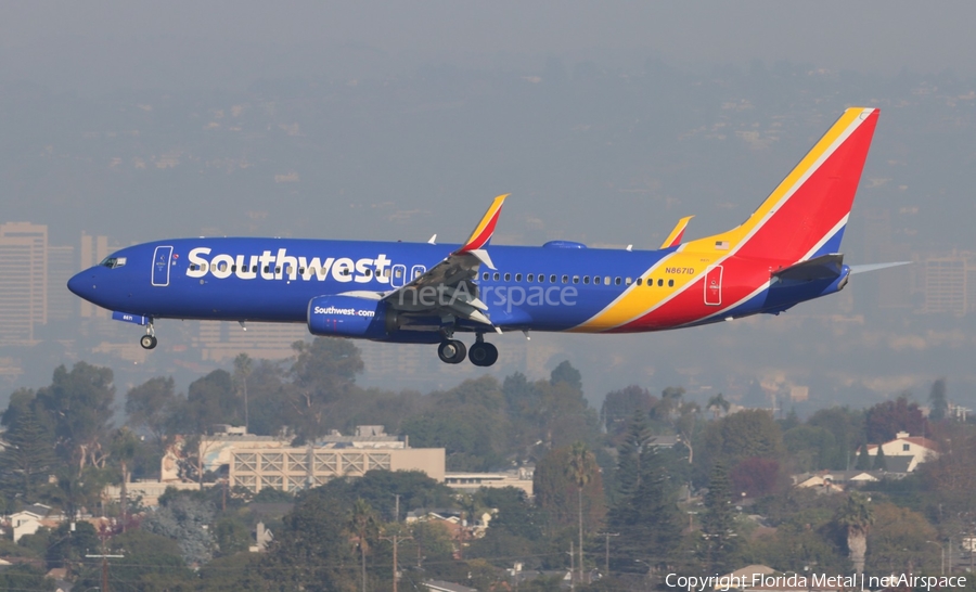 Southwest Airlines Boeing 737-8H4 (N8671D) | Photo 679704