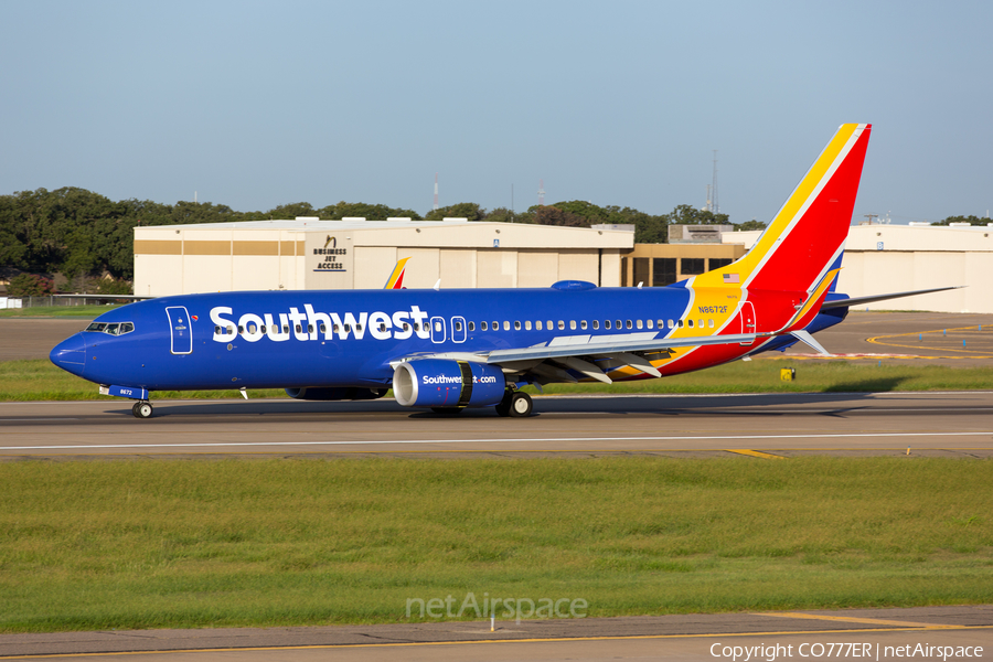 Southwest Airlines Boeing 737-8H4 (N8672F) | Photo 182870