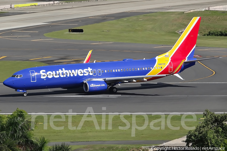 Southwest Airlines Boeing 737-8H4 (N8672F) | Photo 130483