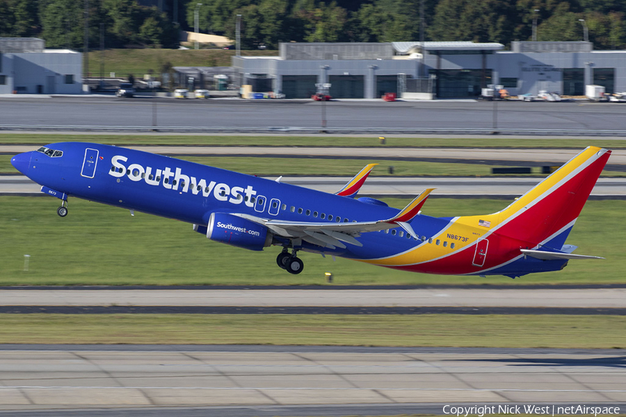 Southwest Airlines Boeing 737-8H4 (N8673F) | Photo 404670