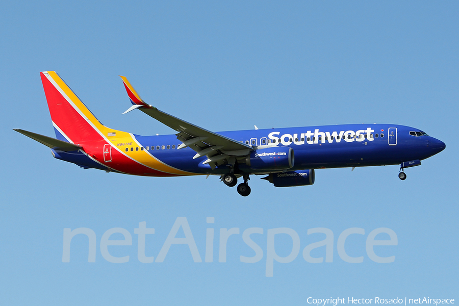 Southwest Airlines Boeing 737-8H4 (N8678E) | Photo 199736