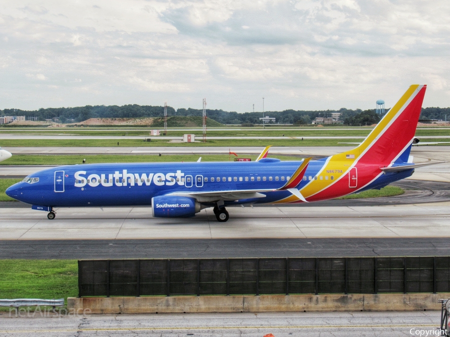 Southwest Airlines Boeing 737-8H4 (N8679A) | Photo 347313