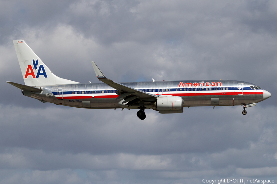 American Airlines Boeing 737-823 (N867NN) | Photo 137340