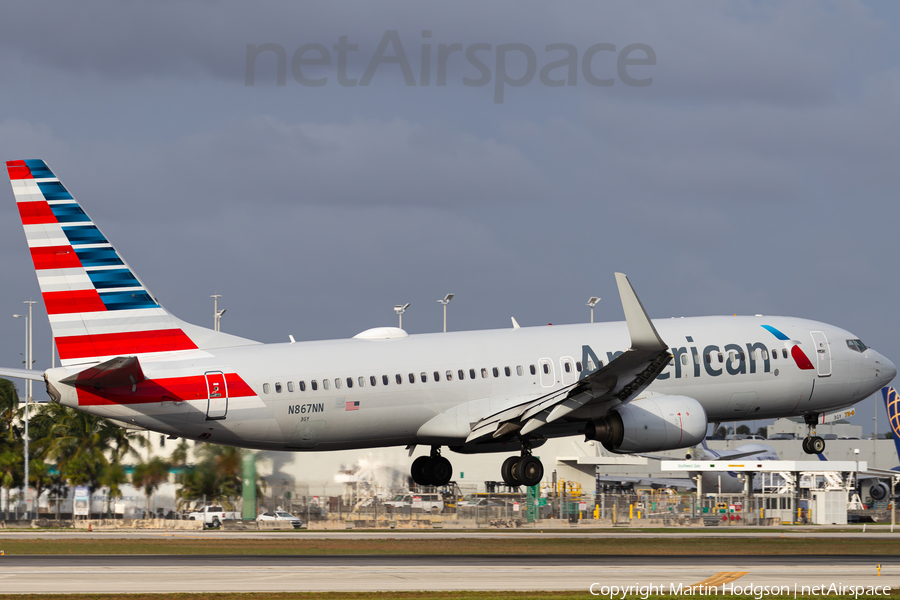 American Airlines Boeing 737-823 (N867NN) | Photo 615114