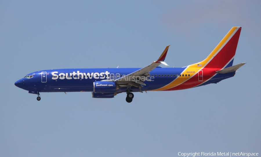 Southwest Airlines Boeing 737-8H4 (N8681M) | Photo 310104