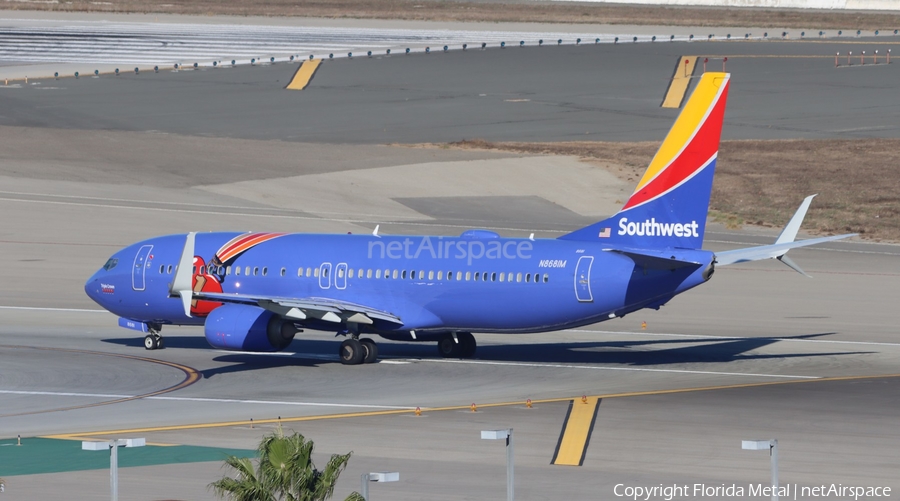 Southwest Airlines Boeing 737-8H4 (N8681M) | Photo 679785