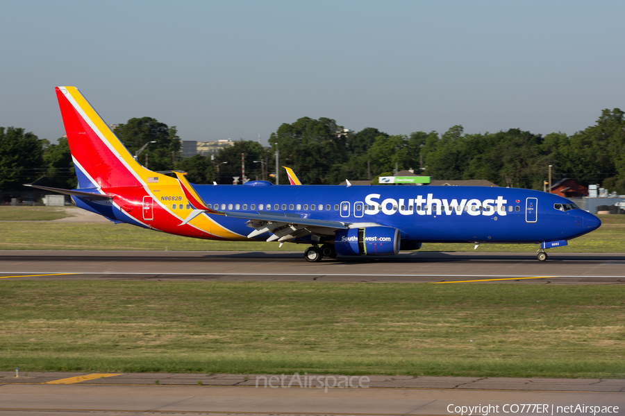 Southwest Airlines Boeing 737-8H4 (N8682B) | Photo 182857