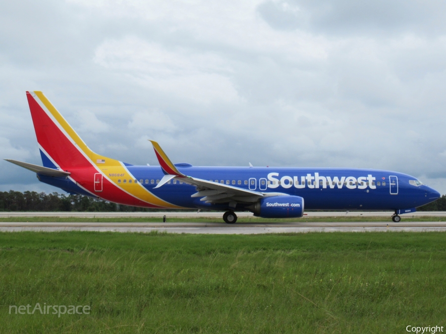Southwest Airlines Boeing 737-8H4 (N8684F) | Photo 410706