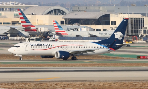 AeroMexico Boeing 737-8 MAX (N868AM) at  Los Angeles - International, United States