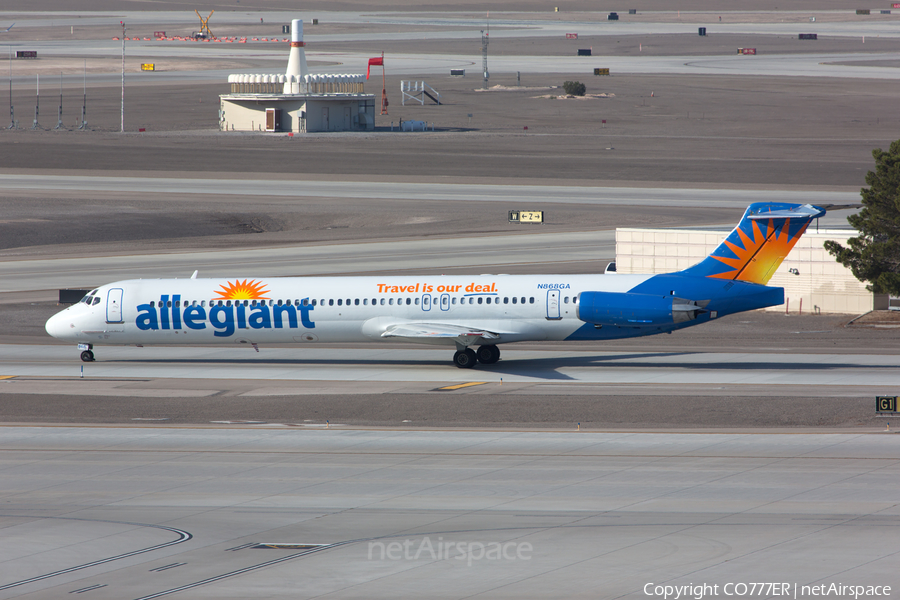 Allegiant Air McDonnell Douglas MD-83 (N868GA) | Photo 88979