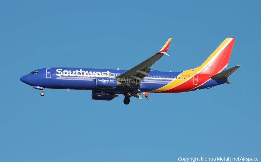 Southwest Airlines Boeing 737-8H4 (N8690A) | Photo 679792