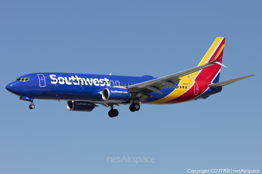 Southwest Airlines Boeing 737-8H4 (N8691A) | Photo 395913