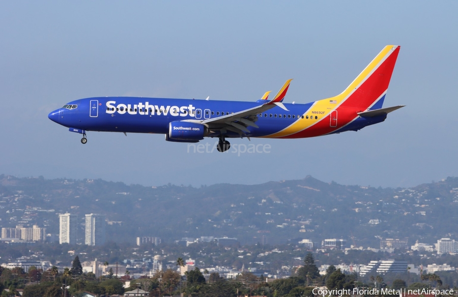 Southwest Airlines Boeing 737-8H4 (N8692F) | Photo 679795