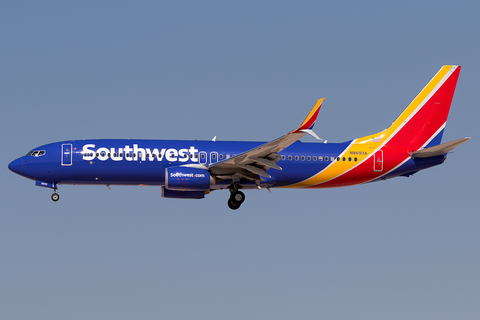 Southwest Airlines Boeing 737-8H4 (N8693A) at  Las Vegas - Harry Reid International, United States