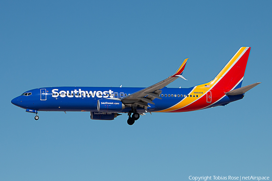 Southwest Airlines Boeing 737-8H4 (N8693A) | Photo 275121