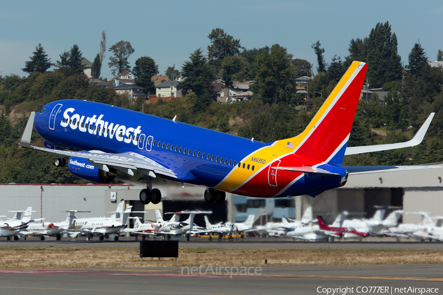 Southwest Airlines Boeing 737-8H4 (N8695D) | Photo 127626