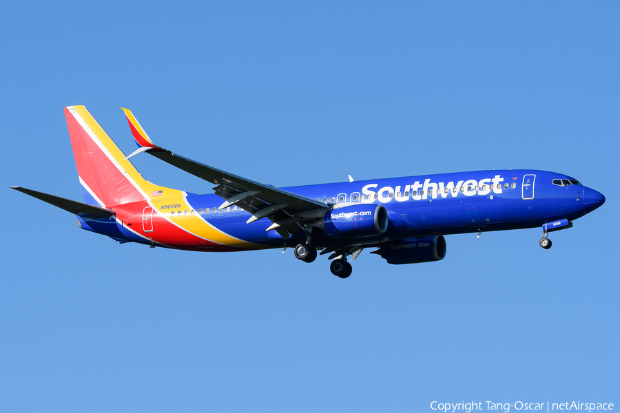 Southwest Airlines Boeing 737-8H4 (N8698B) | Photo 524245