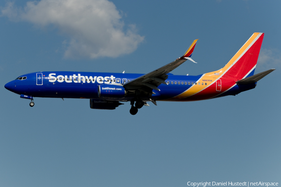 Southwest Airlines Boeing 737-8H4 (N8699A) | Photo 446869