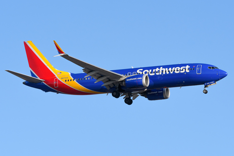 Southwest Airlines Boeing 737-8 MAX (N8702L) at  Windsor Locks - Bradley International, United States