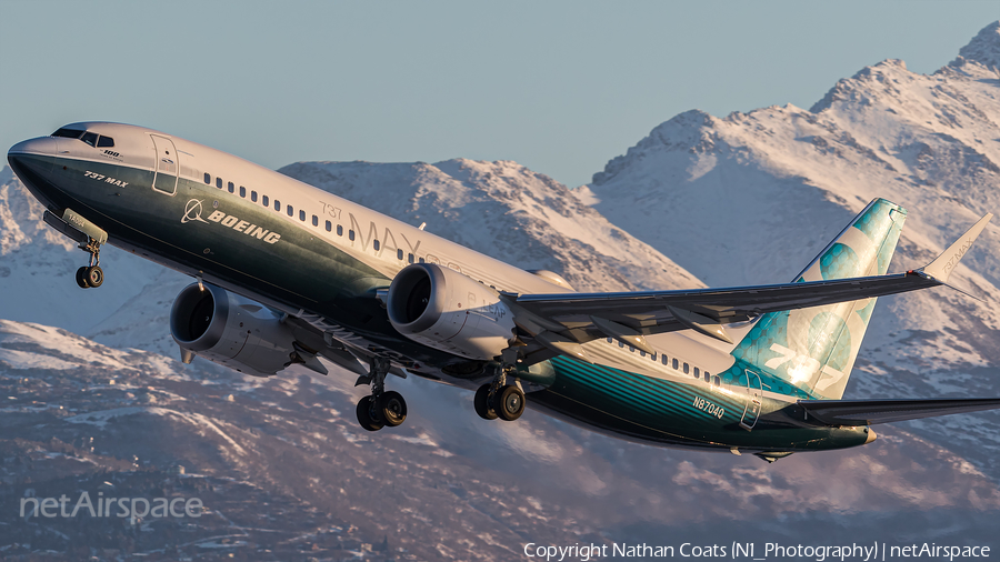 Boeing Company Boeing 737-8 MAX (N8704Q) | Photo 133437