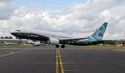 Boeing Company Boeing 737-8 MAX (N8704Q) at  Farnborough, United Kingdom