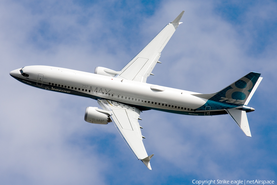 Boeing Company Boeing 737-8 MAX (N8704Q) | Photo 130988