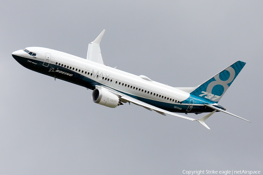 Boeing Company Boeing 737-8 MAX (N8704Q) | Photo 138200