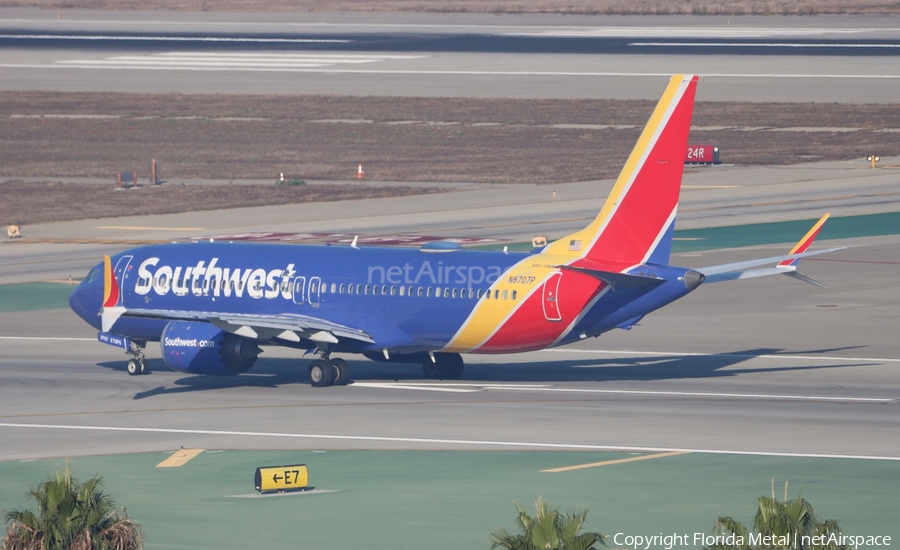 Southwest Airlines Boeing 737-8 MAX (N8707P) | Photo 680061