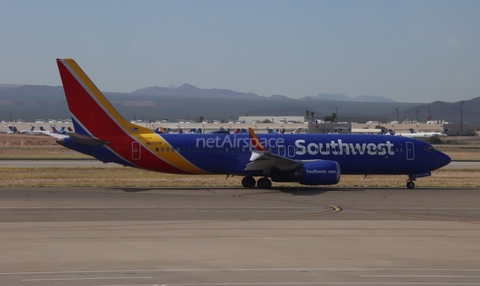 Southwest Airlines Boeing 737-8 MAX (N8707P) at  Tucson - International, United States