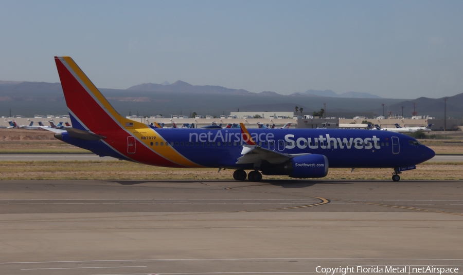 Southwest Airlines Boeing 737-8 MAX (N8707P) | Photo 680060