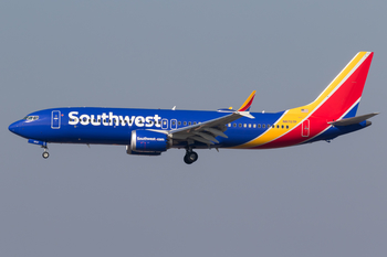 Southwest Airlines Boeing 737-8 MAX (N8707P) at  Los Angeles - International, United States