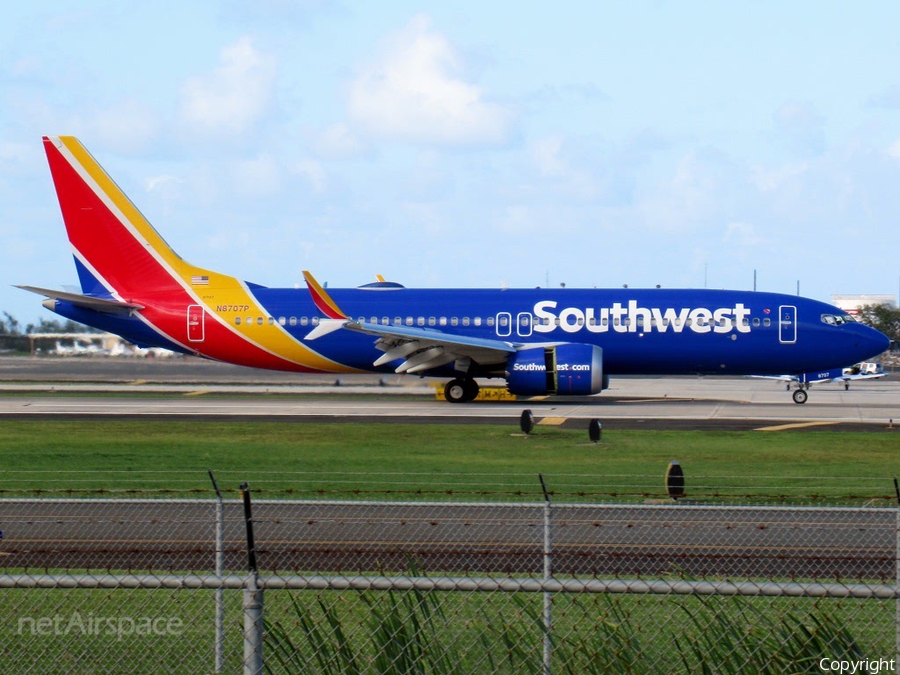 Southwest Airlines Boeing 737-8 MAX (N8707P) | Photo 205247
