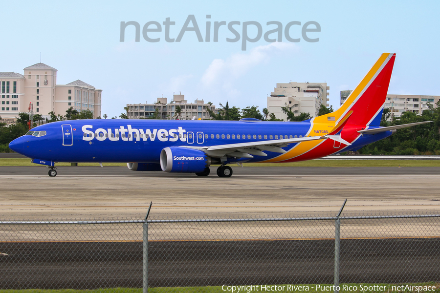 Southwest Airlines Boeing 737-8 MAX (N8708Q) | Photo 243528