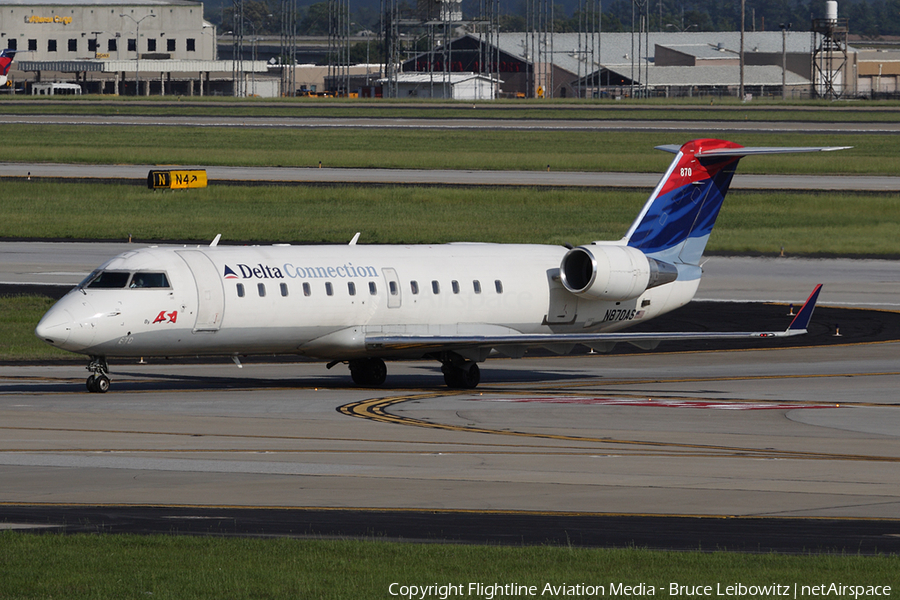 Delta Connection (Atlantic Southeast Airlines) Bombardier CRJ-200ER (N870AS) | Photo 150567