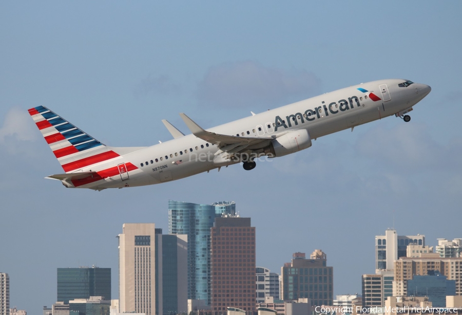American Airlines Boeing 737-823 (N870NN) | Photo 319405