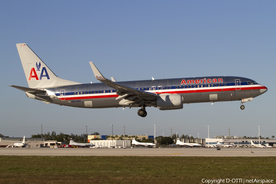 American Airlines Boeing 737-823 (N870NN) | Photo 430262